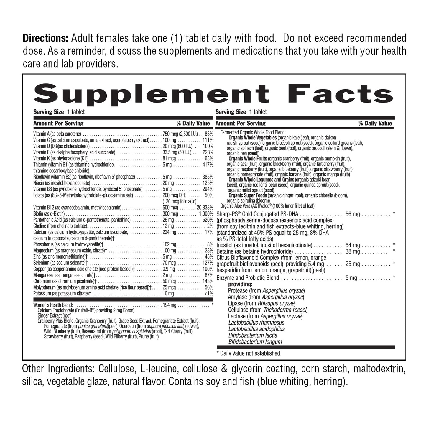 Country Life CORE Daily-1 for Women 50+ Multivitamin | Complete Daily Nutrition