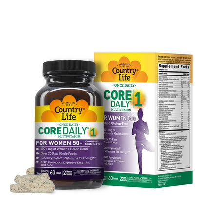 Country Life CORE Daily-1 for Women 50+ Multivitamin | Complete Daily Nutrition