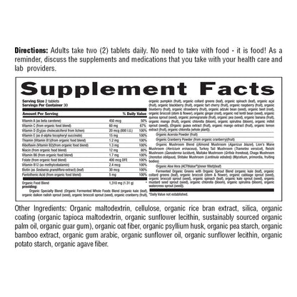 Country Life Realfood Organics Womens Multivitamin – Vegan, Organic, Gluten-Free | 1,300mg Fermented Whole Foods