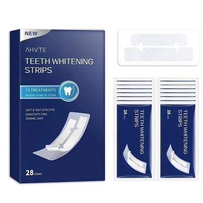COZYTIMES Teeth Whitening Strips - Enamel Safe for Sensitive Teeth | 28 Strips (14 Treatments)