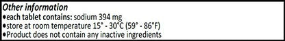 Sodium Chloride Tablets 1 g USP | 300 Tablets | CP Citragen Pharmaceuticals, Inc.