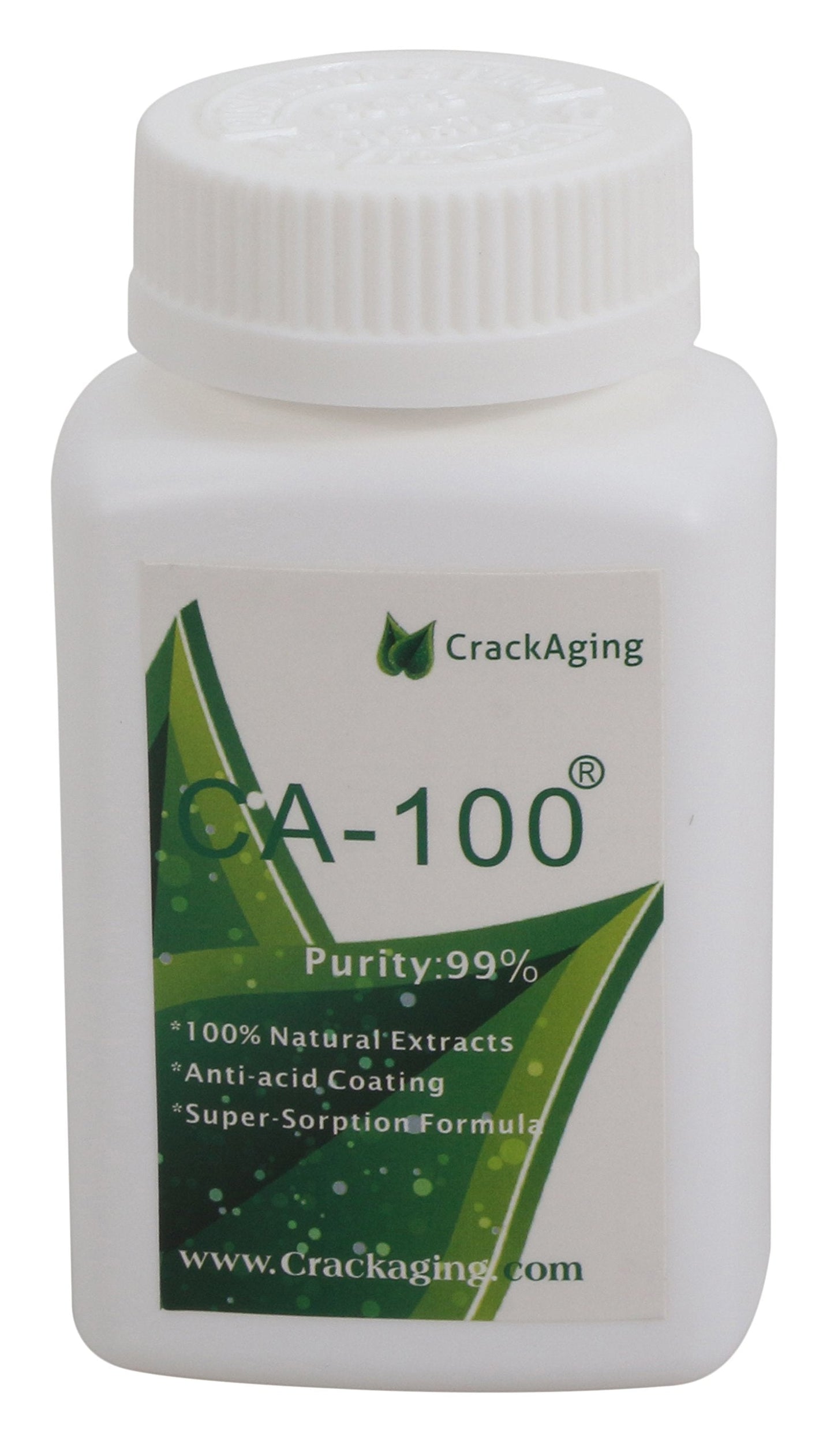 CrackAging CA-100 – 100% Natural Cycloastragenol 10mg | Anti-Aging Telomerase Activation