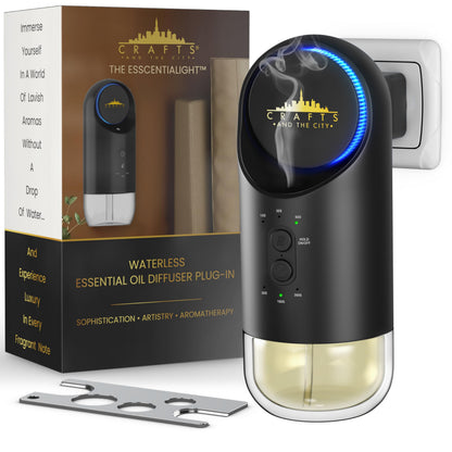 Crafts and the City Esscentialight Wireless Waterless Diffuser – Cordless Plug-In