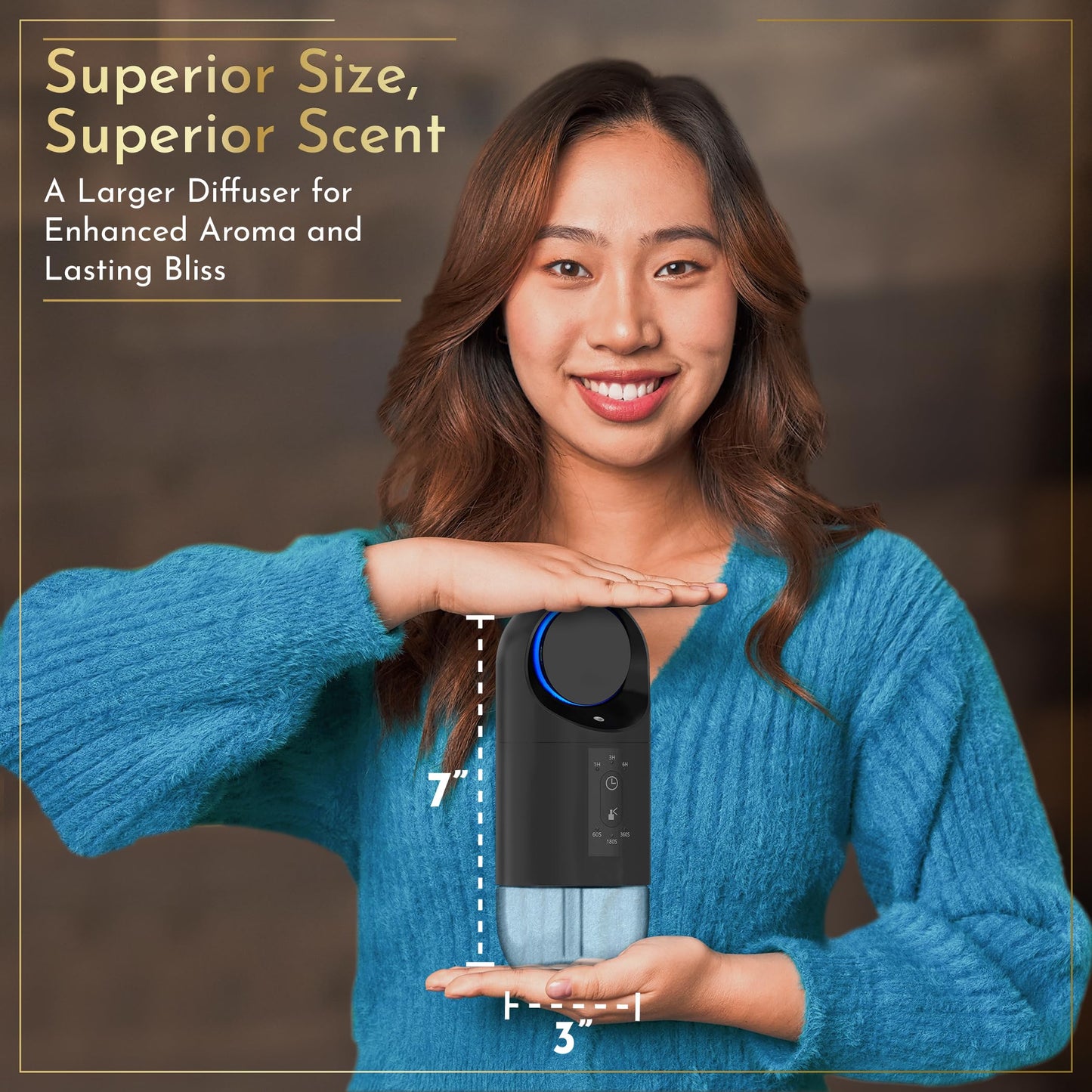 Crafts and the City Esscentialight Wireless Waterless Diffuser – Cordless Plug-In