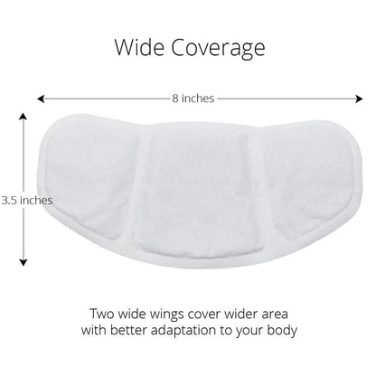 CrampCareH 5-Patch PMS Heat Patch with Wide Wings – FDA-Registered