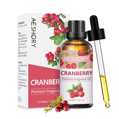 Cranberry Fragrance Oil 100ml (3.38 FL OZ) – Aromatherapy for Diffusers, Massage & DIY