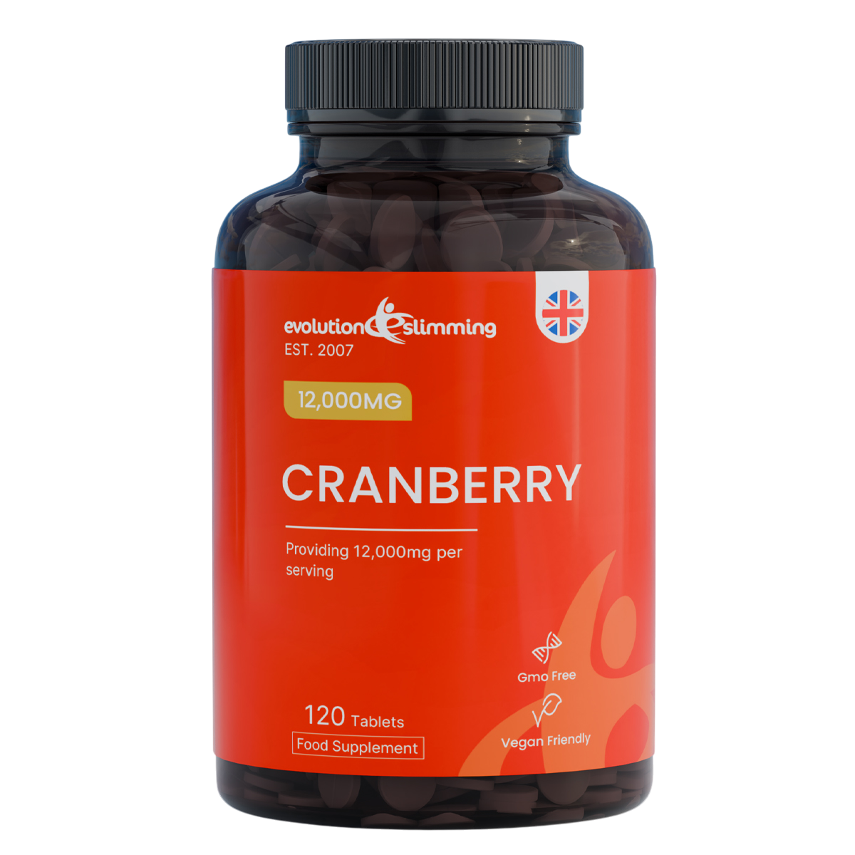 Cranberry 12,000mg Tablets - High Strength
