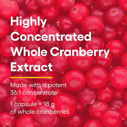 Natural Factors CranRich Cranberry Concentrate – Antioxidant & Urinary Tract Health (180 Capsules)