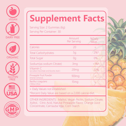 Crasye Premium Feminine Balance Gummies – PH Balance & Vaginal Health (60 Gummies, 30 Servings)