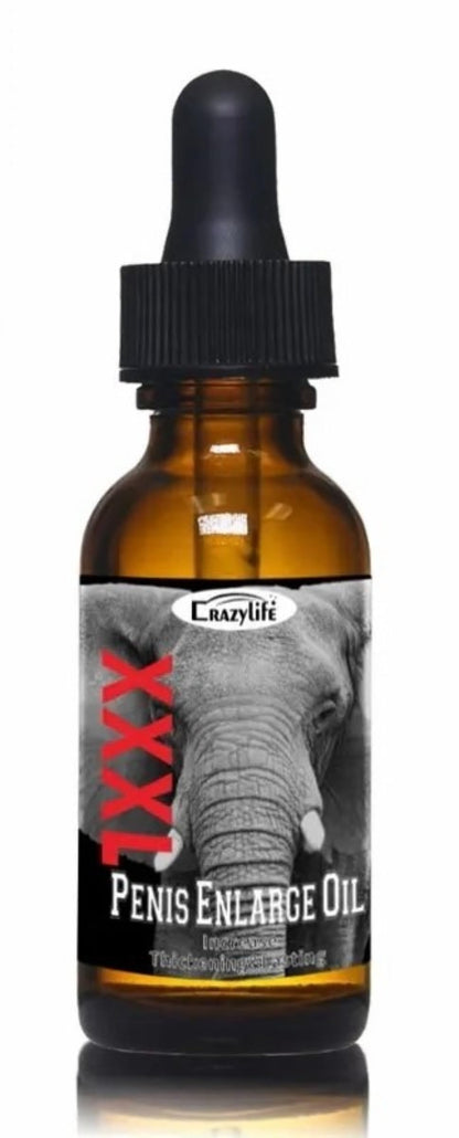 Crazylife Men's Massage Oil - Natural Formula 10ml by Tonisaberey