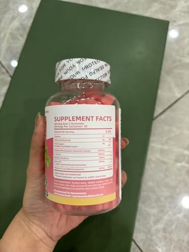 Creatine Monohydrate Gummies Complex – 90 Peach, Sugar Free