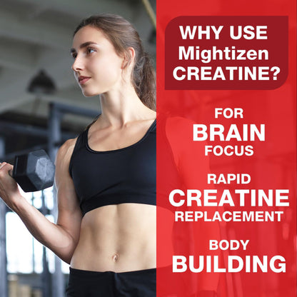 Creatine Monohydrate Gummies – Berry Pre-Workout for Men & Women, Taurine & B12, 60 Count