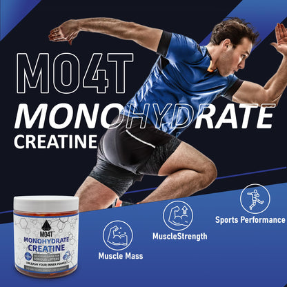 Creatine Monohydrate Gummies 5000 mg - Sugar Free Orange Flavor | Men & Women