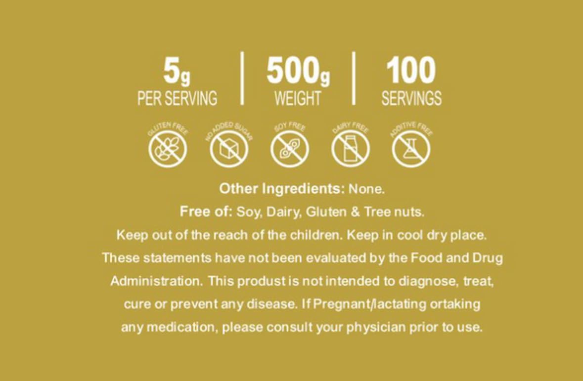 Instant Creatine Monohydrate Powder 500g – 5000mg/Serving, Micronized, Unflavored, Keto & Vegan