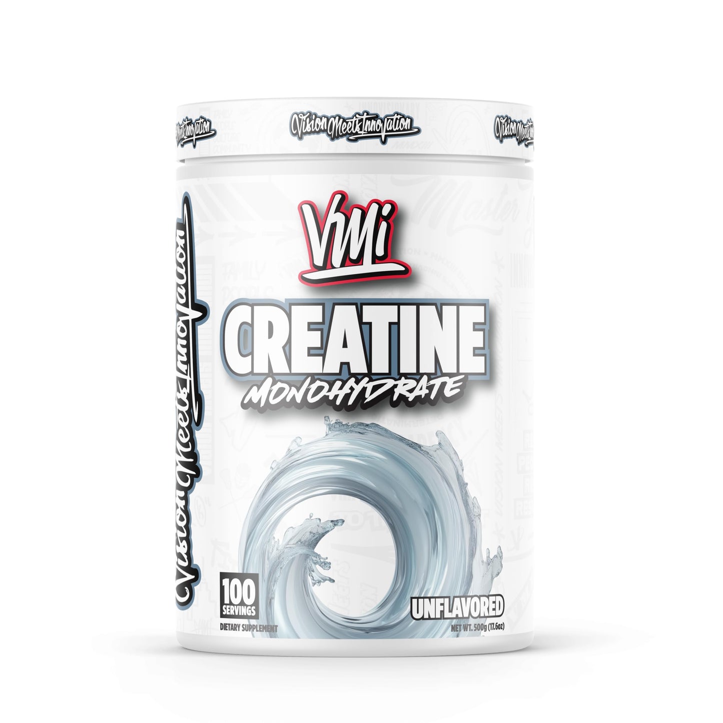 VMI Sports Creatine Monohydrate Powder – 5 g per Serving, 100 Servings, Unflavored