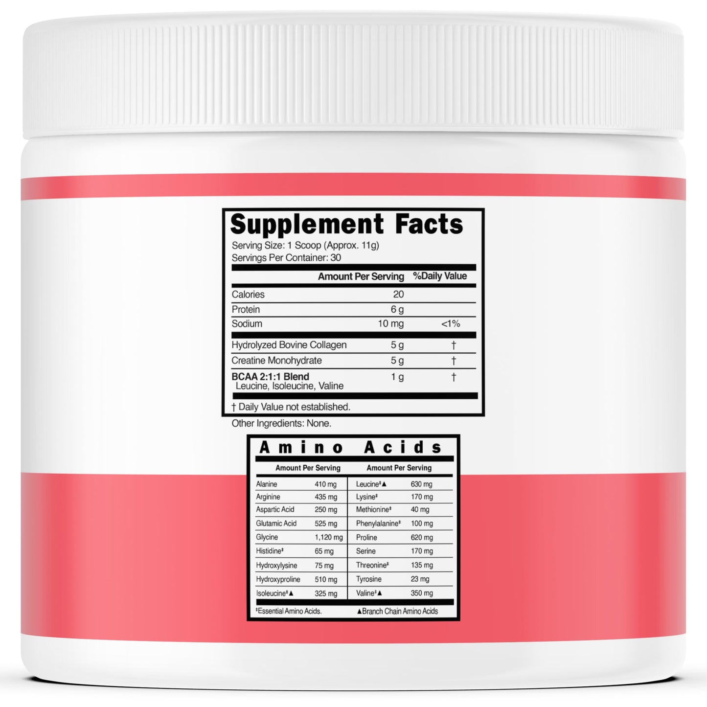 Creatine for Women | Creatine Monohydrate Powder with Collagen & BCAA – 30 Servings | Non-GMO, Gluten Free, USA Made