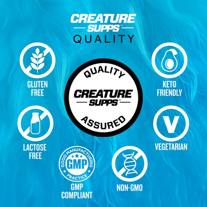 CREATURE Creatine Complex: 5 Creatine Types, Unflavored 300g Pack of 2