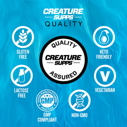 CREATURE® Creatine Complex – 5-Form Creatine Powder, 300g, Unflavored