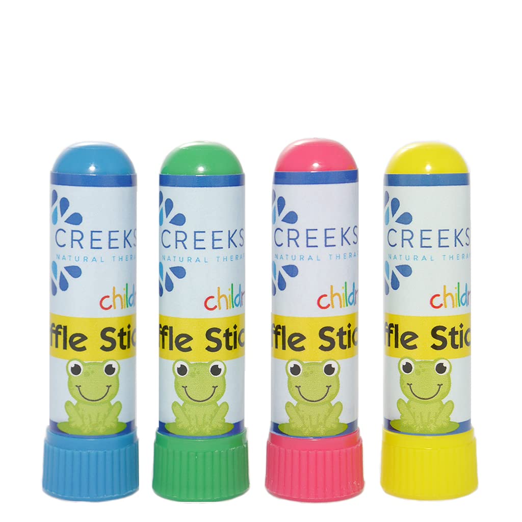 Creekside Naturals Sniffle Sticks – Pocket-Sized Nasal Inhalers with Natural Essential Oils