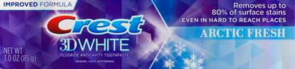 Crest 3D White Arctic Fresh Whitening Toothpaste – 3.0 oz