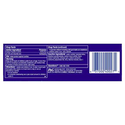 Crest 3D White Arctic Fresh Whitening Toothpaste – 3.0 oz