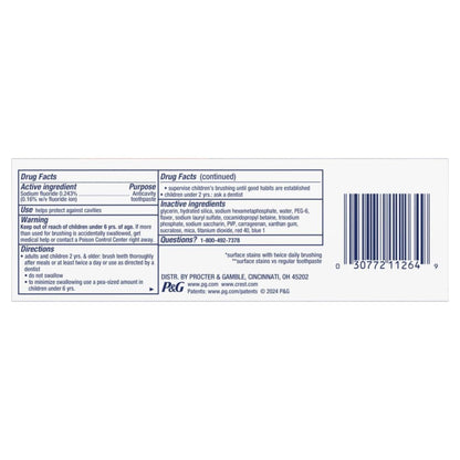Crest 3D White Brilliance Luminous Purple Toothpaste – Bulk Pack 3x4.6 oz