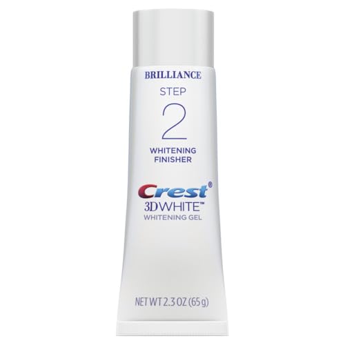 Crest 3D White Brilliance 2 Step Kit – Deep Cleansing Toothpaste (4oz) + Whitening Gel (2.3oz)