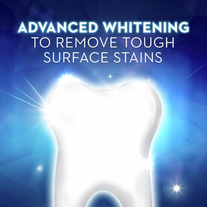Crest 3D White Brilliance Toothpaste with Hydrogen Peroxide & Fluoride – 3 x 3 oz