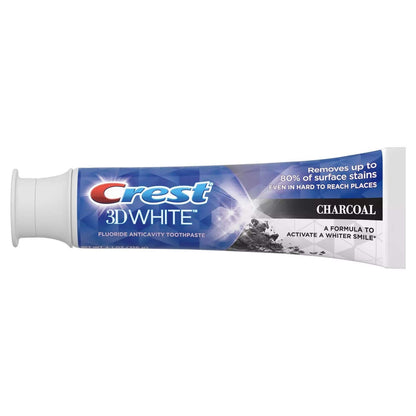 Crest 3D White Charcoal Toothpaste 4.1 oz (116 g) – Pack of 2