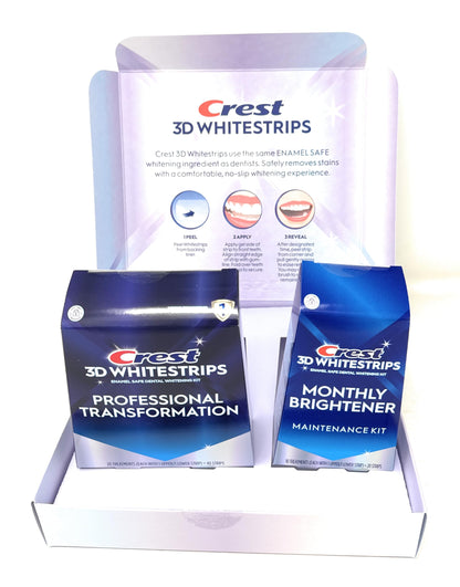 Crest 3D Whitestrips 40+20 Strips | Professional Effects at Home