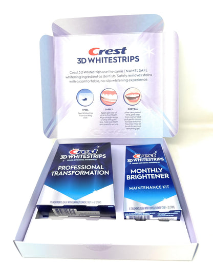 Crest 3D Whitestrips 40+20 Strips | Professional Effects at Home