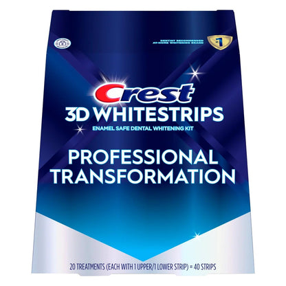 Crest 3D Whitestrips 40+20 Strips | Professional Effects at Home