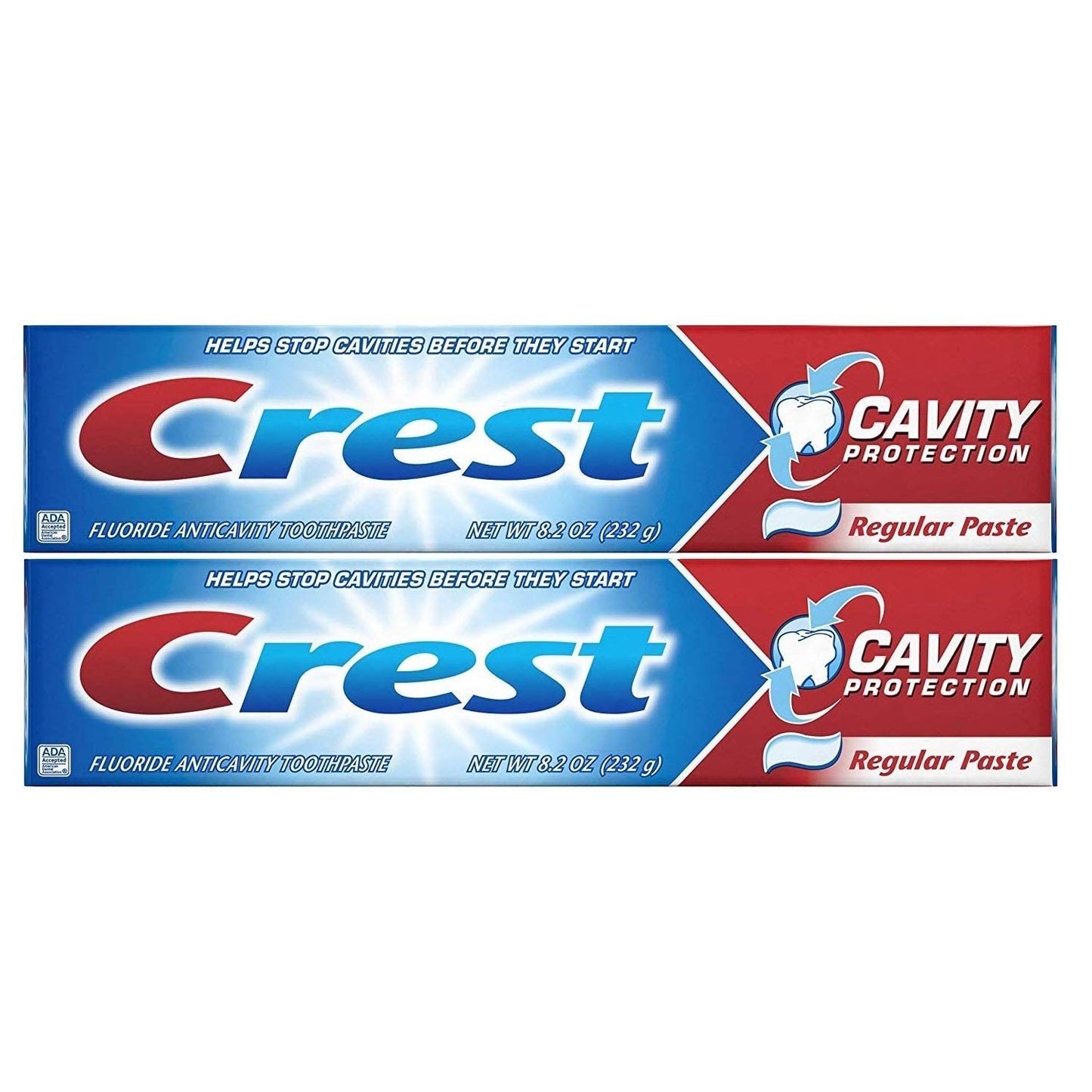 Crest Cavity Protection Regular Toothpaste 8.2 oz (232 g) – Pack of 2