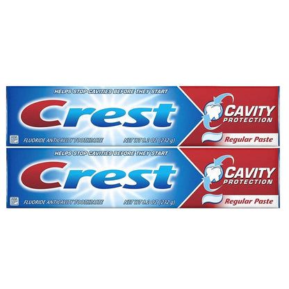 Crest Cavity Protection Regular Toothpaste 8.2 oz (232 g) – Pack of 2