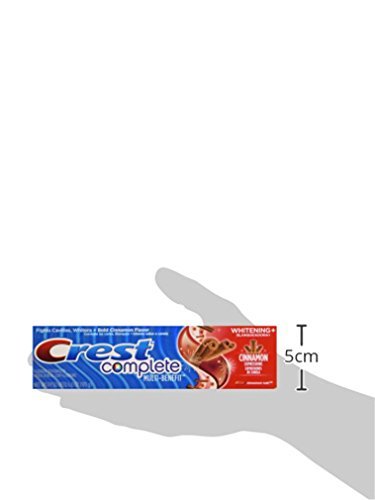 Crest Cinnamon Toothpaste, 6 Ounce (Pack of 2) | Whitening & Fresh Breath