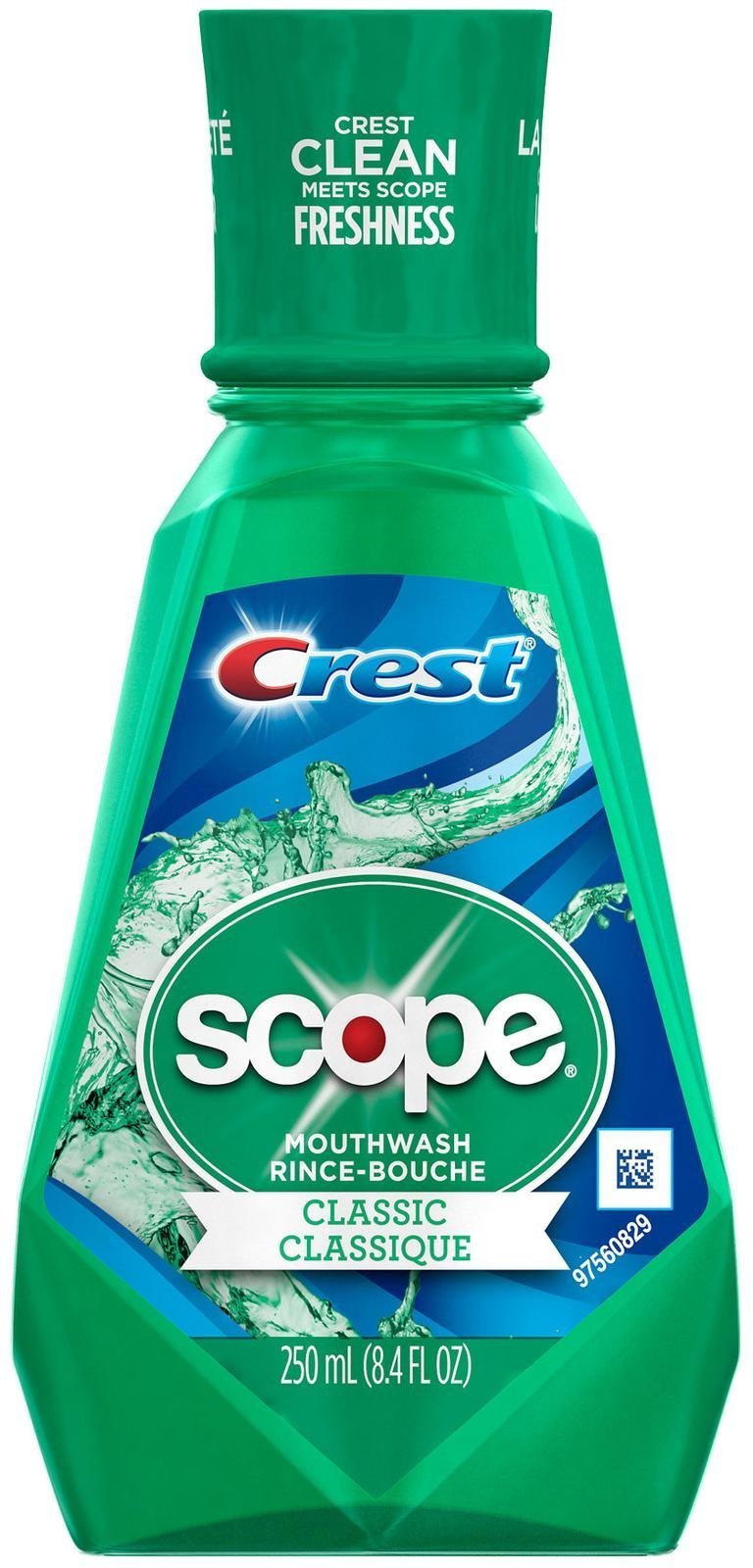 Crest Classic Mouthwash Original Formula 250 ml | Crest