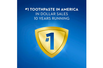 Crest Fluoride Toothpaste 8.2 oz - Cavity Protection, Bulk 8 Pack