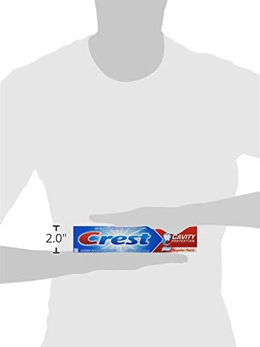 Crest Fluoride Anticavity Toothpaste - Regular Paste, 8.2 oz, Pack of 5