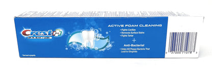 Crest Premium Plus Anti-Bacterial Toothpaste – Smooth Peppermint, 7.0 oz, Pack of 3