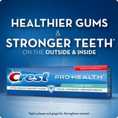 Crest Pro-Health Clean Mint Toothpaste 4.6 oz (Pack of 3)