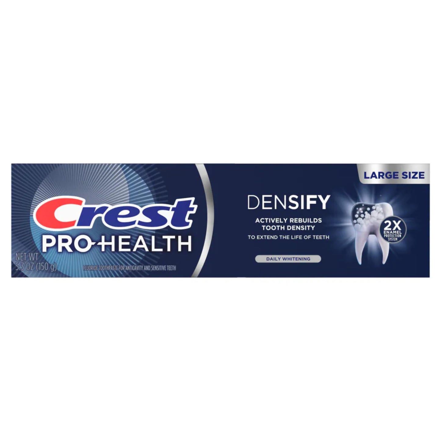 Crest Pro-Health Densify Toothpaste – Daily Whitening 5.3 oz (Pack of 3)