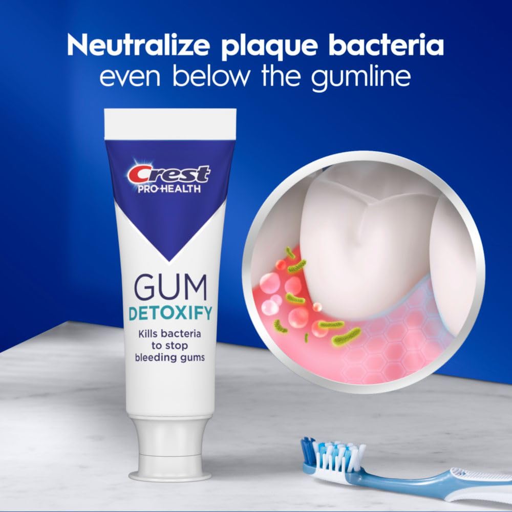 Crest Pro-Health Gum Detoxify Deep Clean Toothpaste 4.8 oz | Gum & Enamel Protection