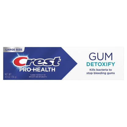 Crest Pro-Health Gum Detoxify Deep Clean Toothpaste 4.8 oz | Gum & Enamel Protection