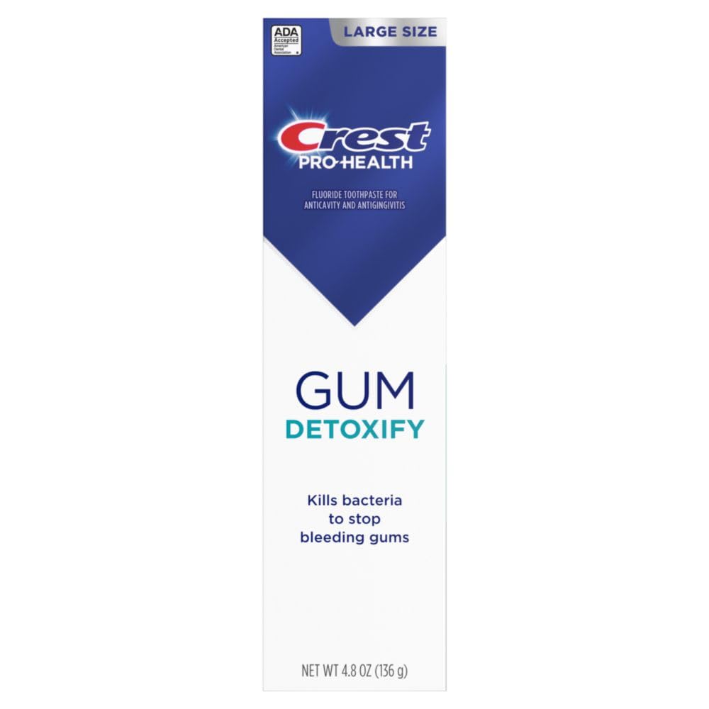 Crest Pro-Health Gum Detoxify Deep Clean Toothpaste 4.8 oz | Gum & Enamel Protection