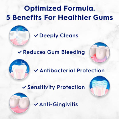 Crest Pro-Health Gum Detoxify and Restore Deep Clean Toothpaste – 3 x 4.6 oz | Anticavity, Antibacterial Fluoride, Gum & Enamel Protection