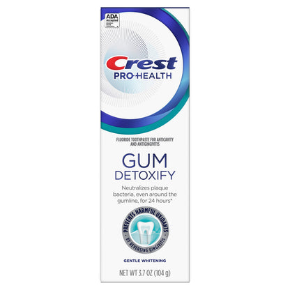 Crest Pro-Health Gum Detoxify Toothpaste – Gentle Whitening 3.7 oz
