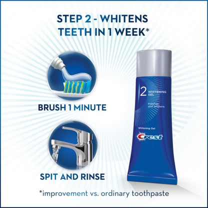 Crest Pro-Health Gum Detoxify + Whitening 2-Step Toothpaste – 4.0 oz & 2.3 oz