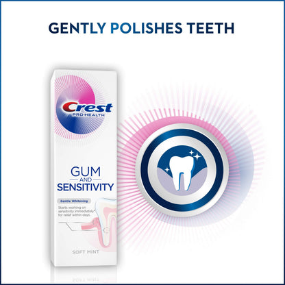 Crest Pro-Health Gum & Sensitivity Toothpaste – Gentle Whitening 4.1 oz