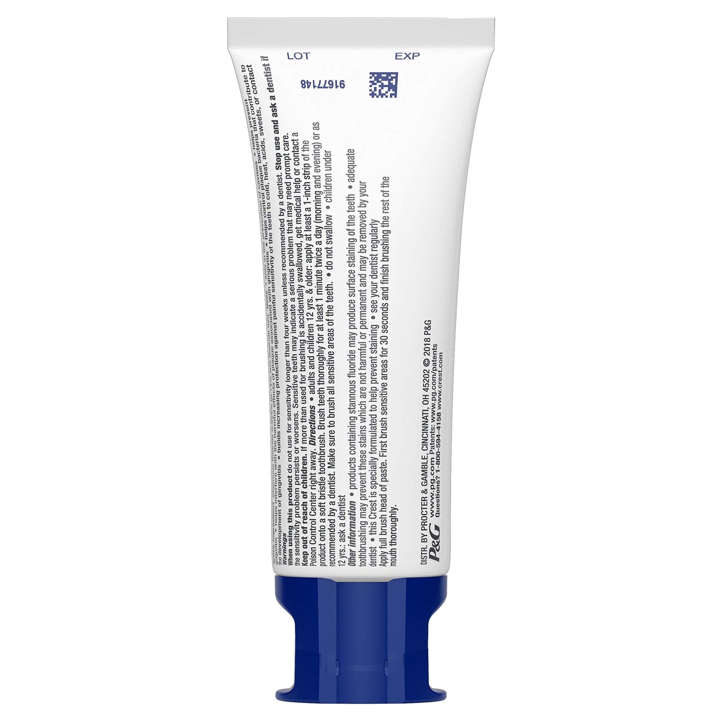 Crest Pro-Health Gum & Sensitivity Toothpaste – Gentle Whitening 4.1 oz