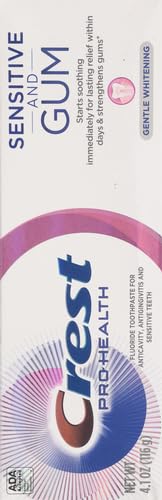 Crest Pro-Health Gum & Sensitivity Toothpaste – Gentle Whitening 4.1 oz